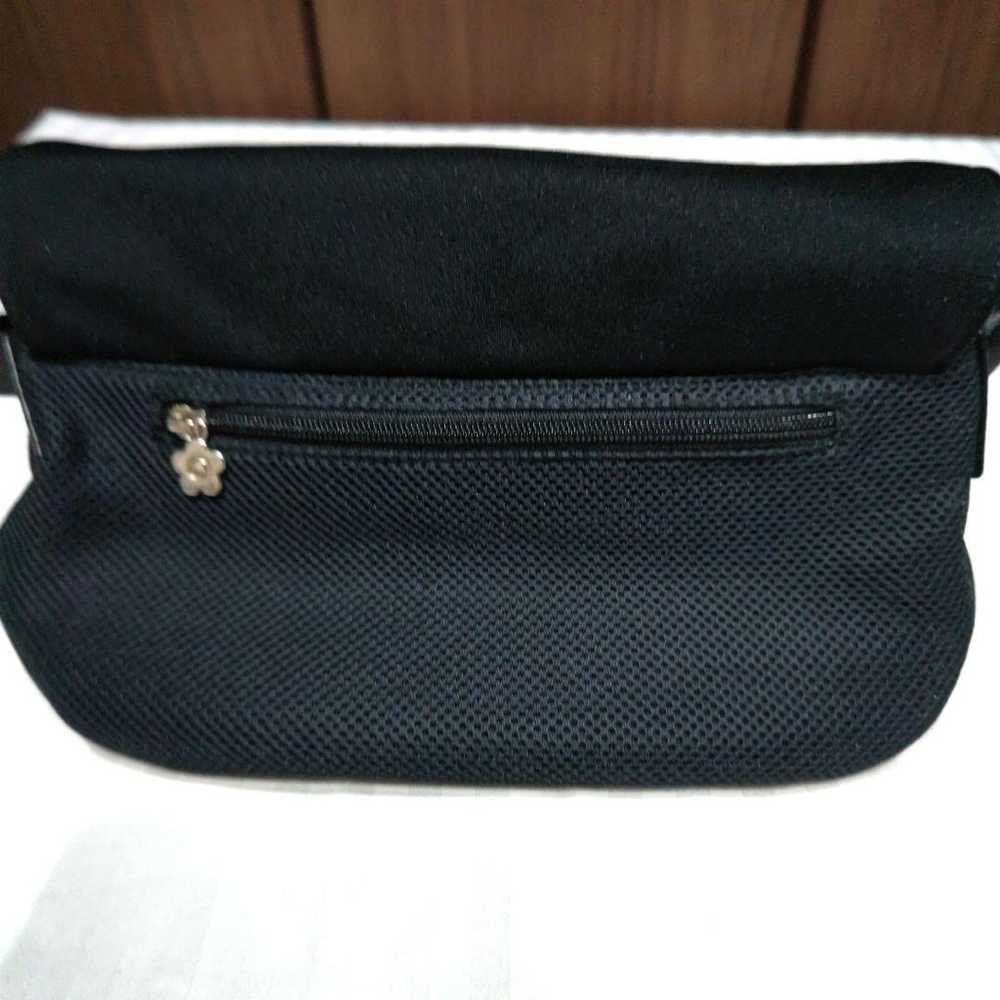 【Excellent Condition】Marie Quant Body Bag Black - image 5