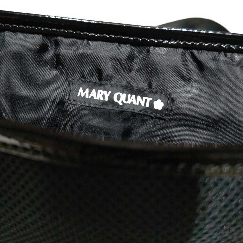 【Excellent Condition】Marie Quant Body Bag Black - image 9