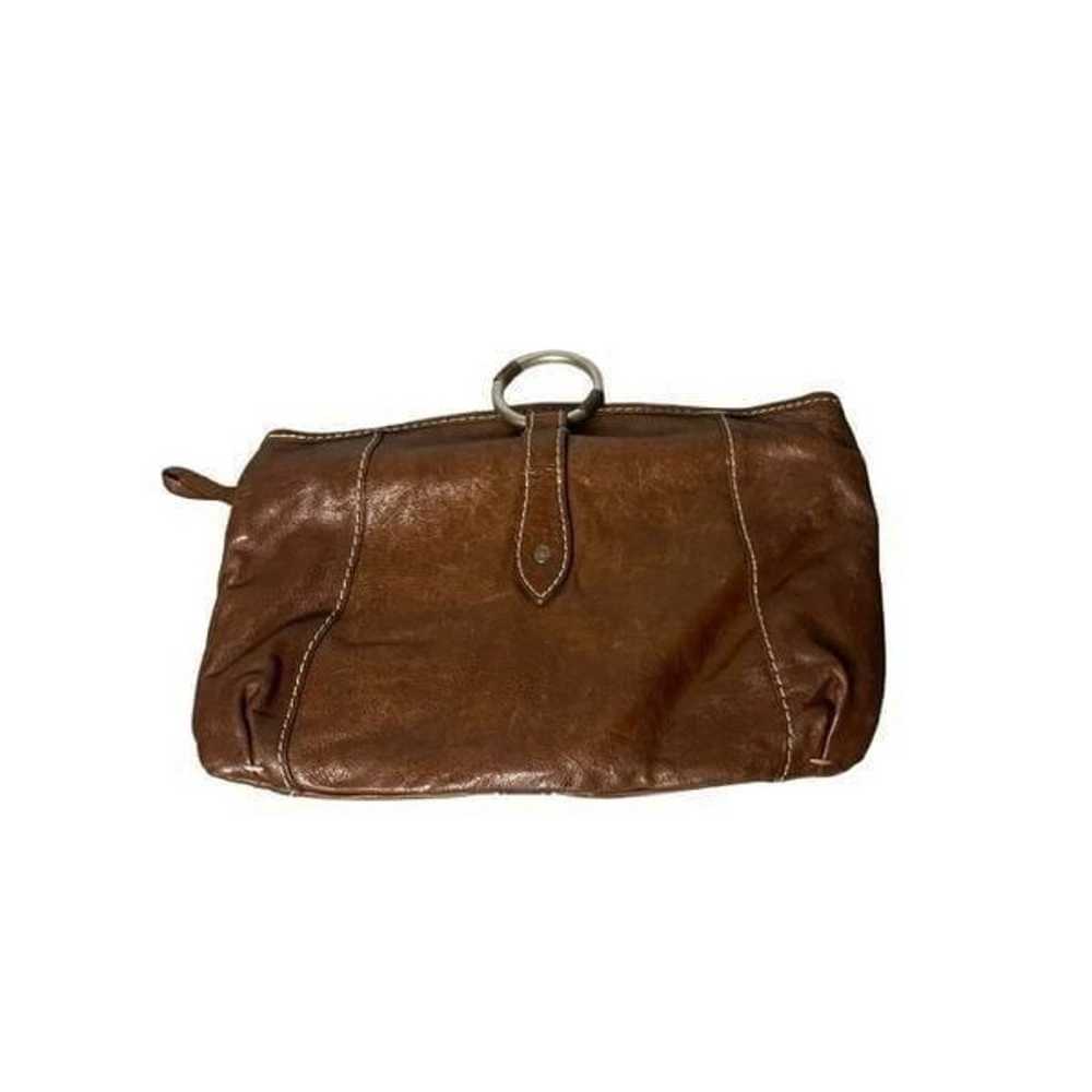 Ruehl 925 Abercrombie & Fitch Leather Fold Over C… - image 5