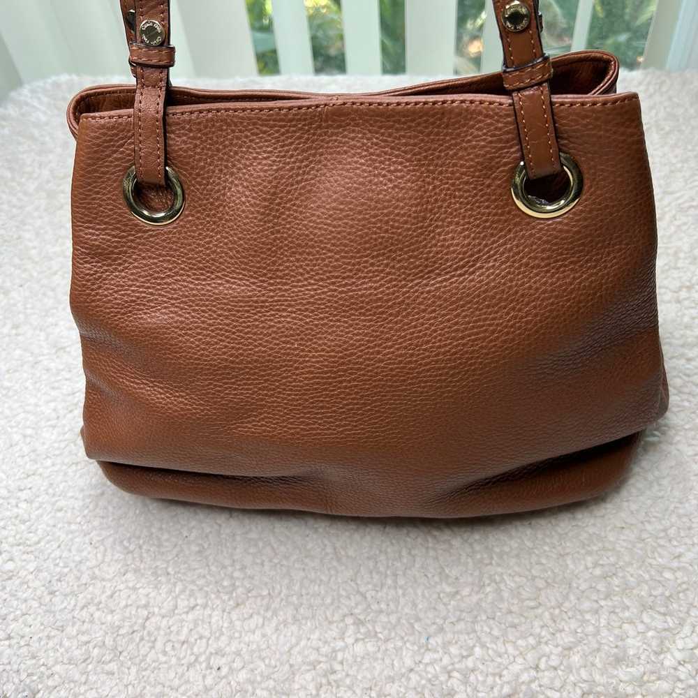 Calvin Klein Tan Brown Satchel Crossbody Bag - image 2