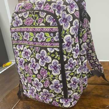 Vera Bradley Plum Petals Retired Backpack