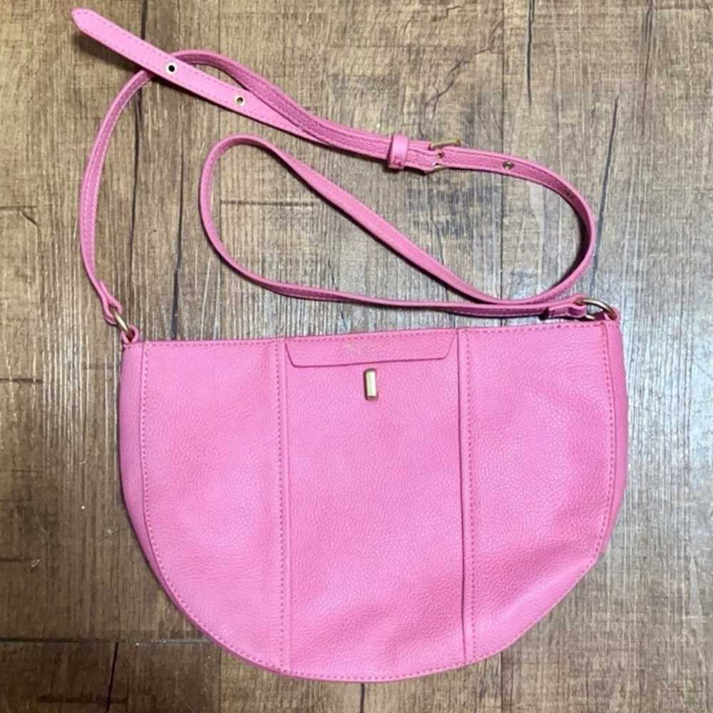 Foley + Corinna hot pink crescent bag - image 1