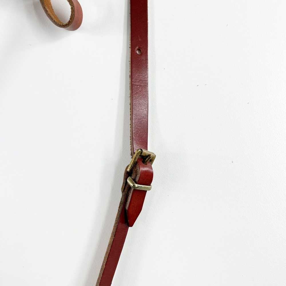 Genuine Leather Crossbody Ireland Saddle Bag Purs… - image 7