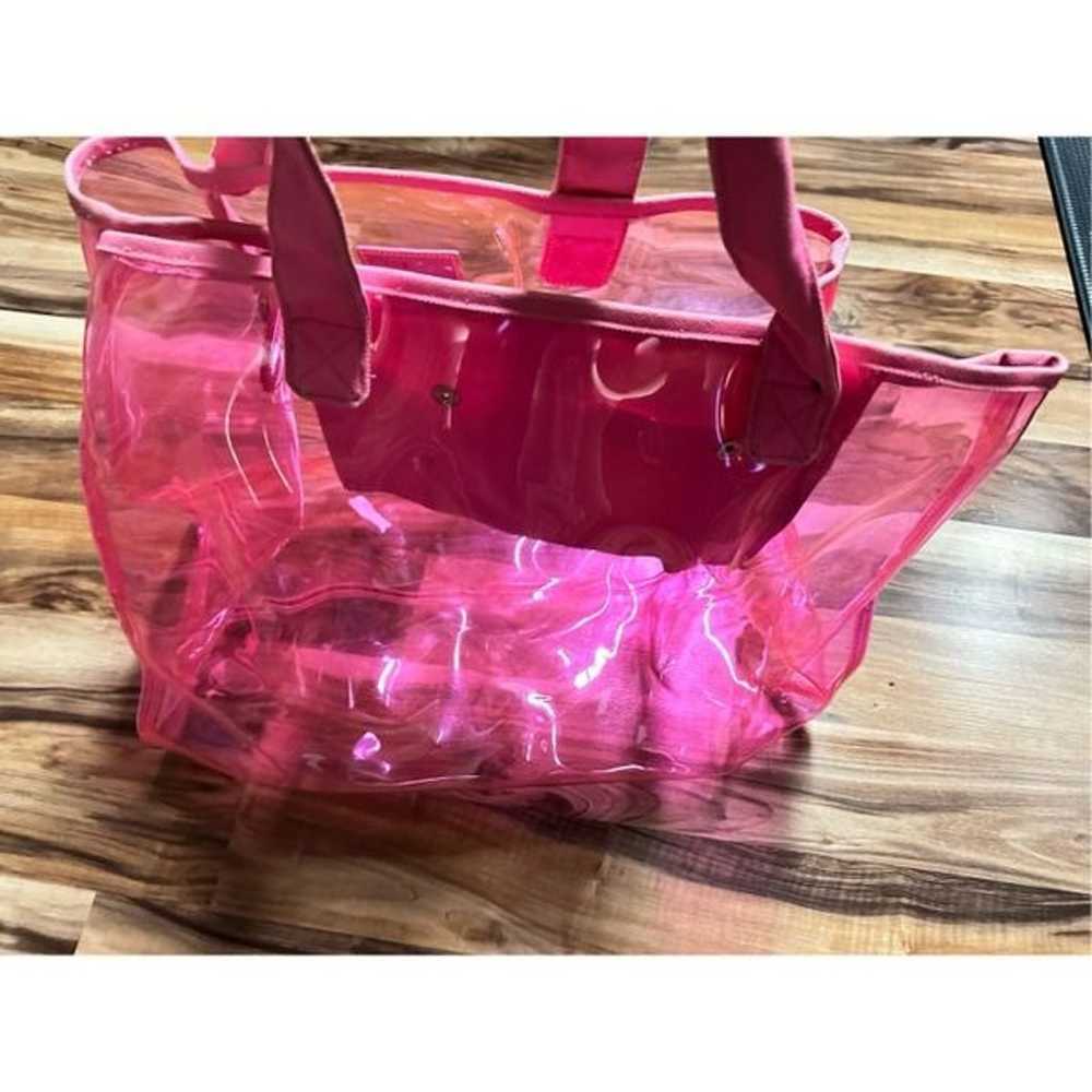 Victoria’s Secret PINK Clear Transparent Large Y2… - image 4