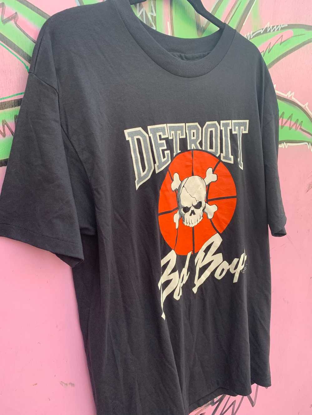 1988 NBA DETROIT PISTONS DETROIT BAD BOYS GRAPHIC… - image 5