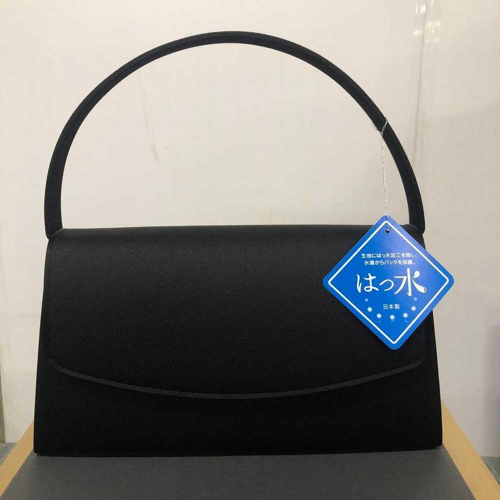 Iwasa Black Formal Bag for Women, Made in Japan i… - image 4