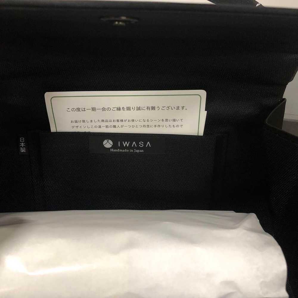 Iwasa Black Formal Bag for Women, Made in Japan i… - image 6