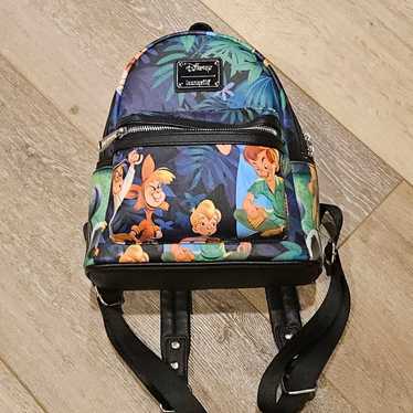 Loungefly Peter Pan Scenes store Print Mini Backpack