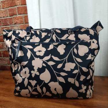 Kate Spade Nylon Floral Print Tote Bag - image 1