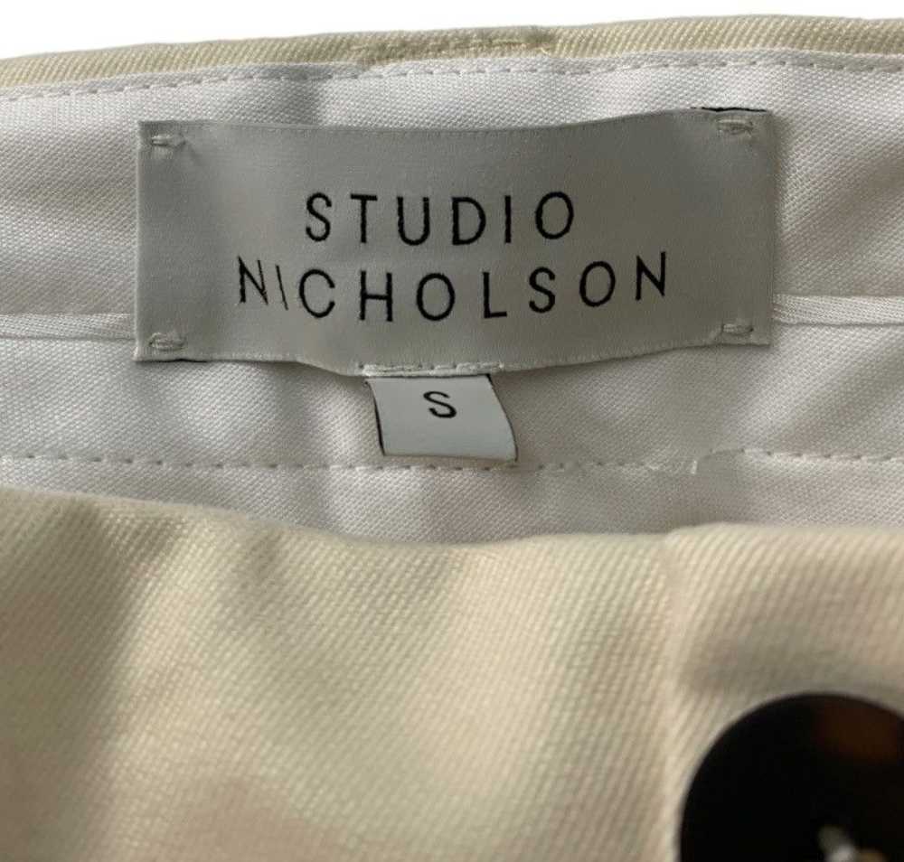 Studio Nicholson Studio Nicholson Sorte Pant - image 4