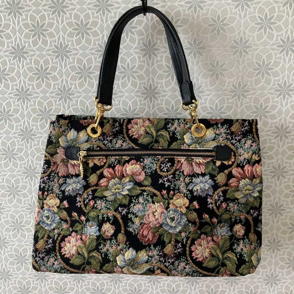 Think Bee! Floral Jacquard Woven Tote Bag - image 7