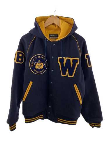 Other Brands Stadium Jacket WAY-OUT L Wool Navy Us