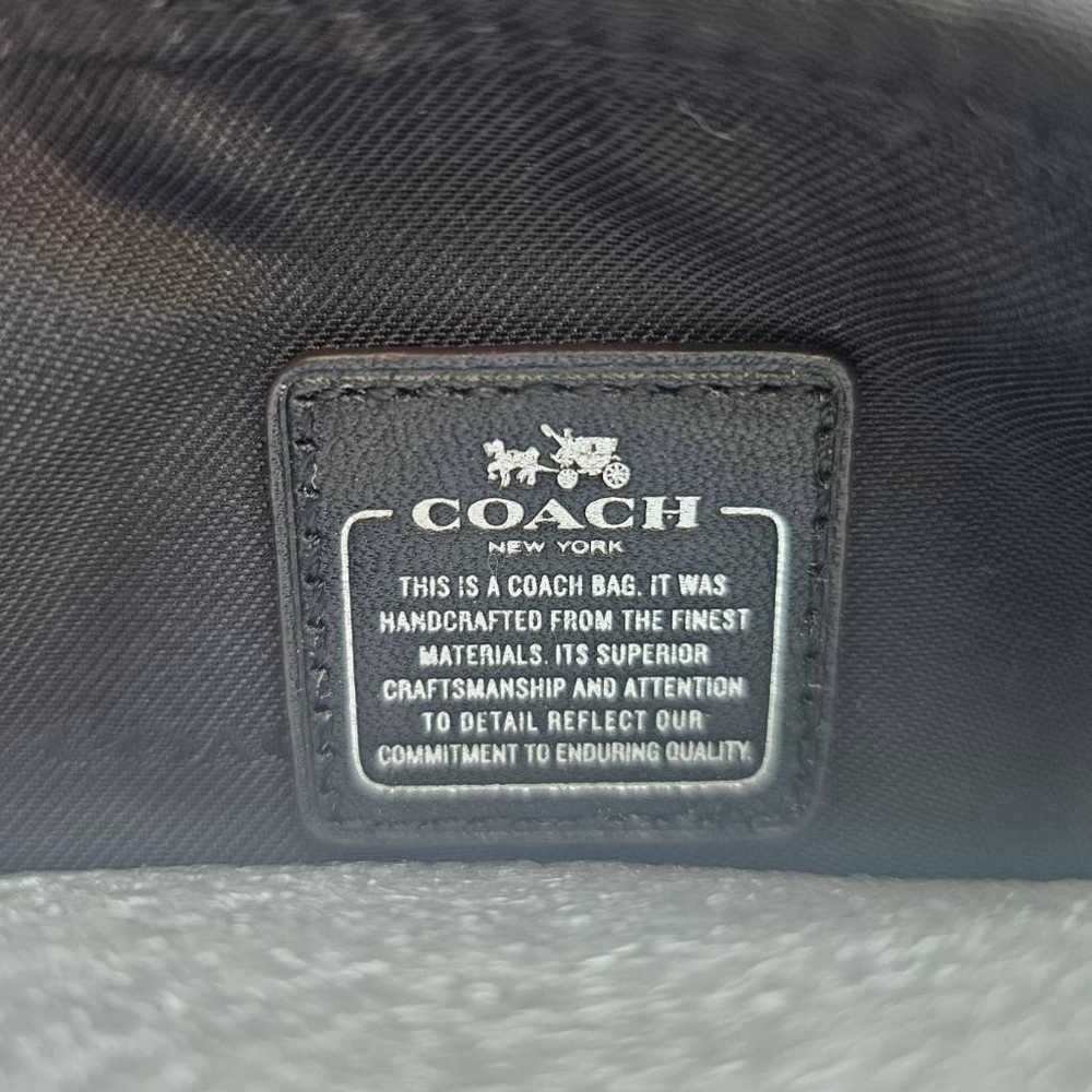 Coach Shearling And Leather Small Crossbody Bag - image 2