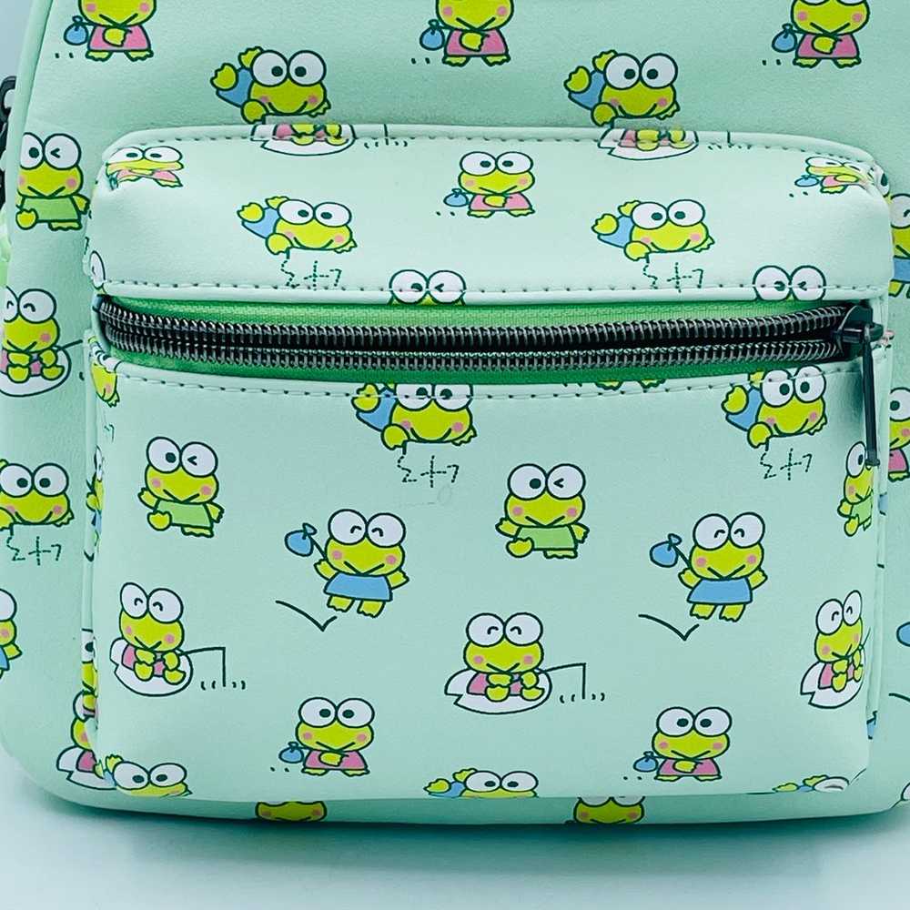 Loungefly Sanrio Keroppi Green Gingham Style Frog… - image 3