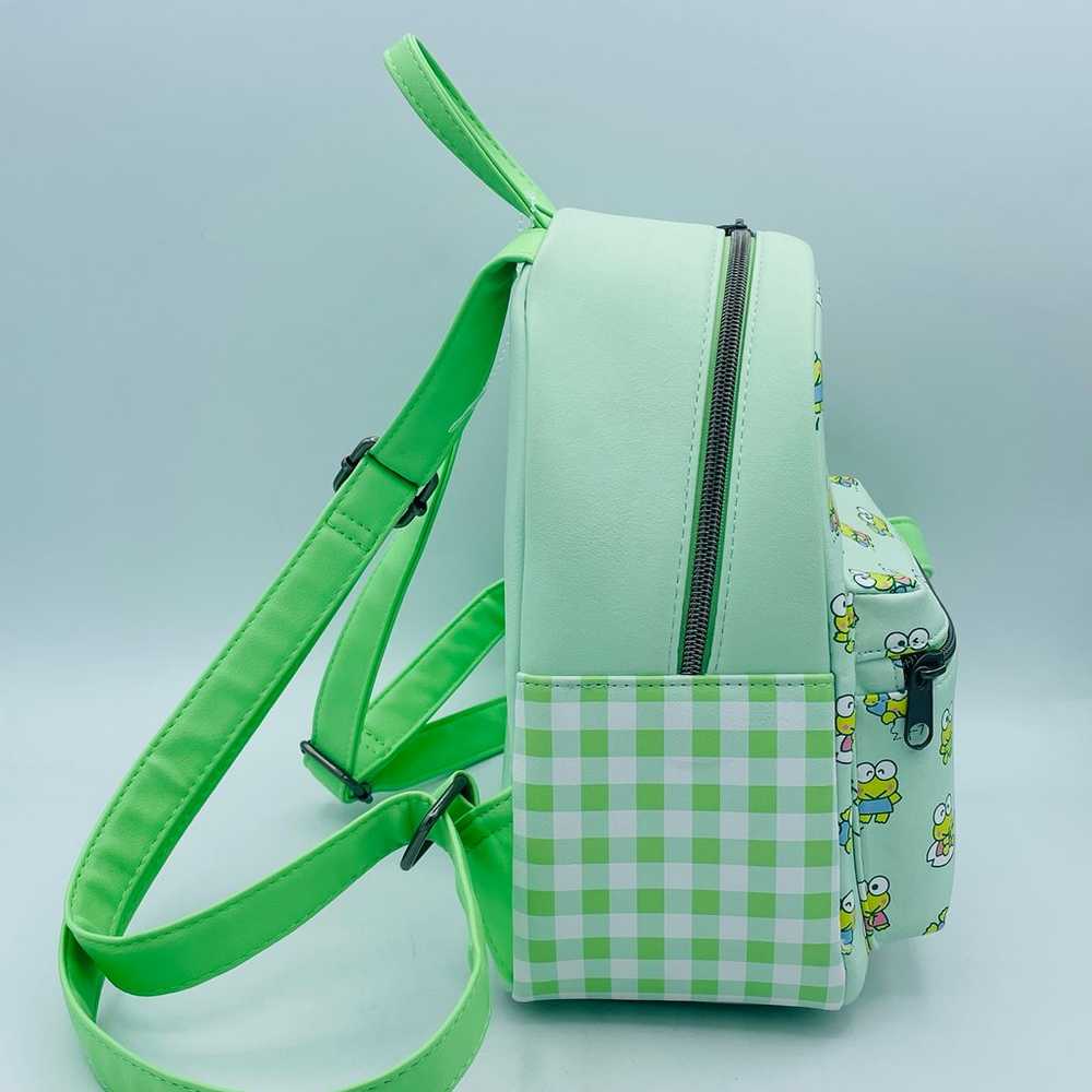 Loungefly Sanrio Keroppi Green Gingham Style Frog… - image 6