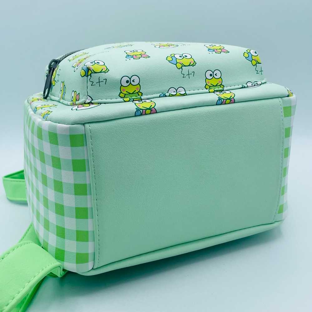 Loungefly Sanrio Keroppi Green Gingham Style Frog… - image 8