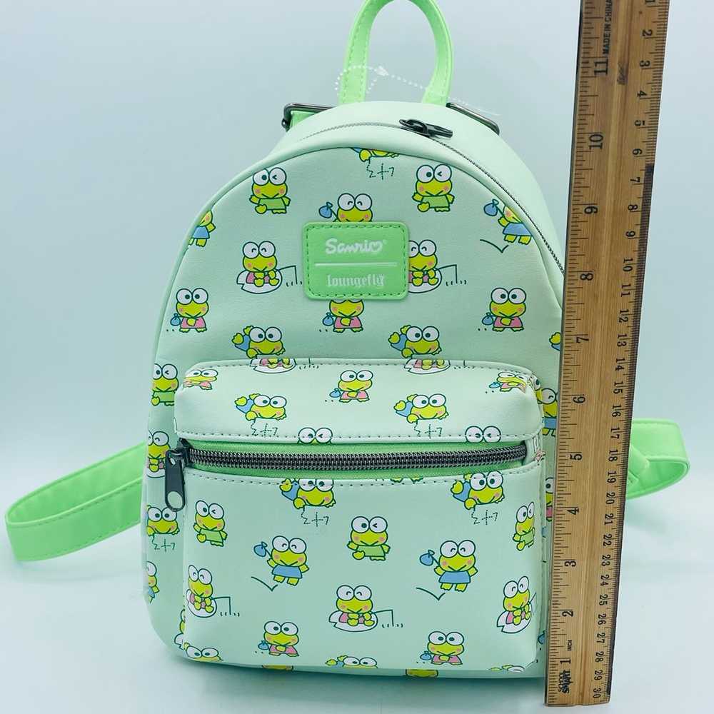 Loungefly Sanrio Keroppi Green Gingham Style Frog… - image 9