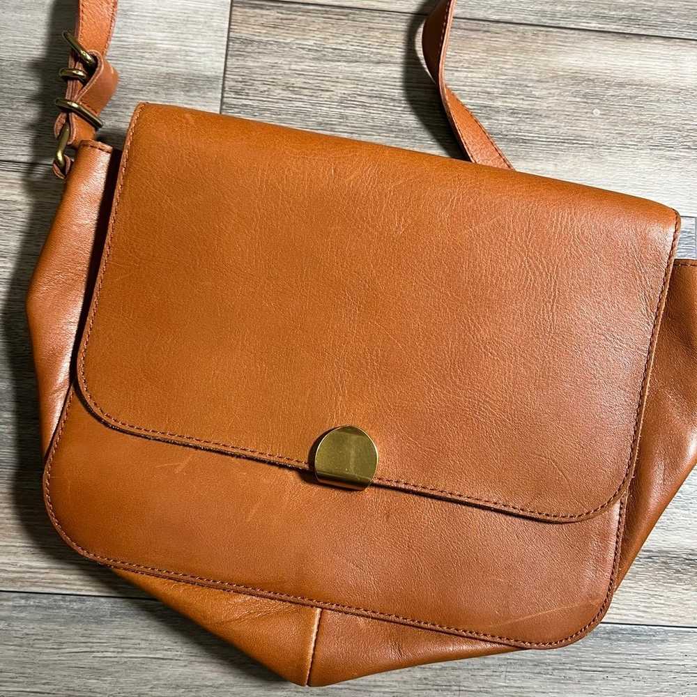 Madewell Abroad Crossbody 100% Cow Leather Bag - image 2