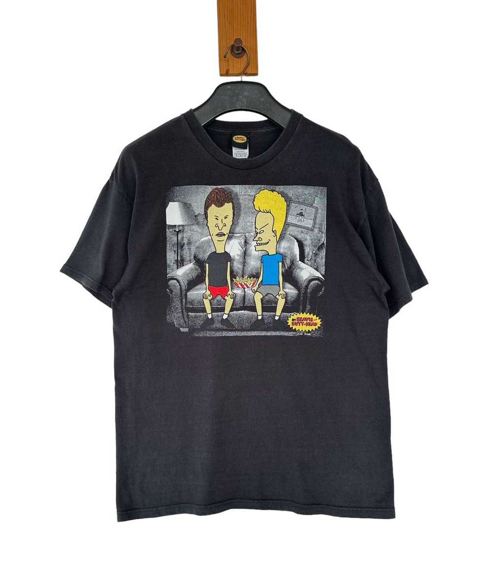 Mtv × Rock T Shirt × Vintage Vintage Beavis And B… - image 1