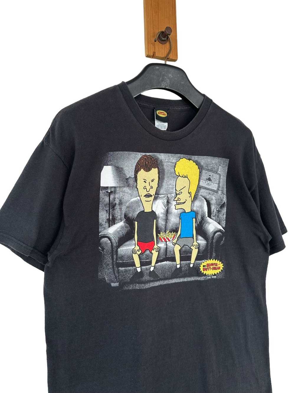 Mtv × Rock T Shirt × Vintage Vintage Beavis And B… - image 3