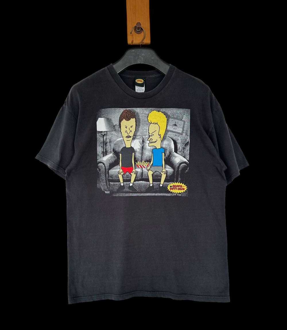 Mtv × Rock T Shirt × Vintage Vintage Beavis And B… - image 9