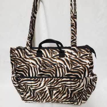 NWT: LUG SOPRANO CONVERTIBLE TOTE - ZEBRA SAND- SOLD OUT at popular LUG