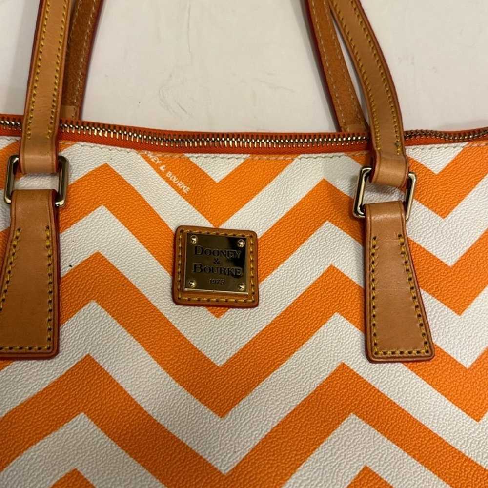 Dooney and Bourke Stripe Tote Bag - image 2