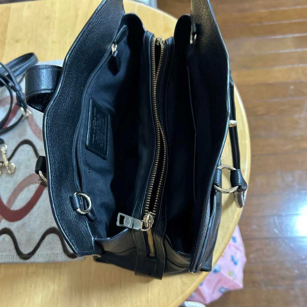 Coach 2-way shoulder bag - image 6