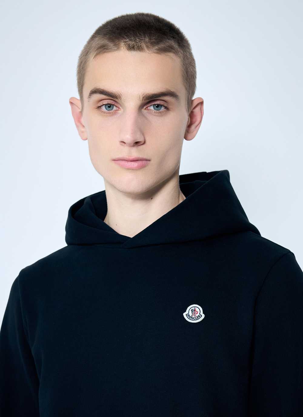 Moncler Logo Patch Hooded Sweatshirt - image 5