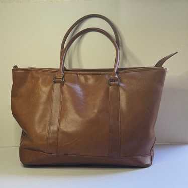 VTG L.L. Bean Town and Field Large Tote Bag Purse… - image 1