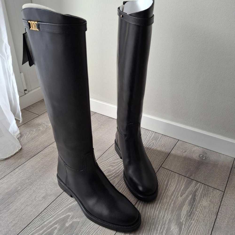 Massimo Dutti Leather riding boots - image 8