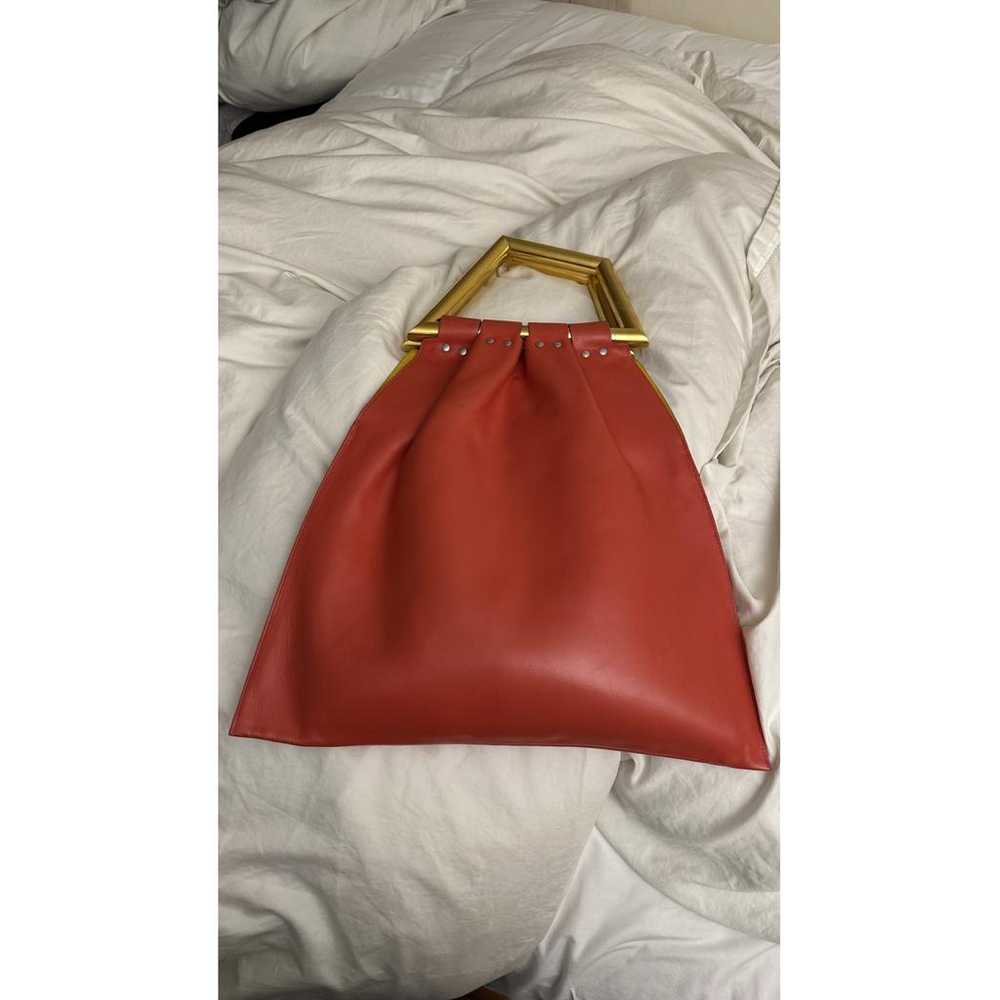 Celine Triangle leather handbag - image 5