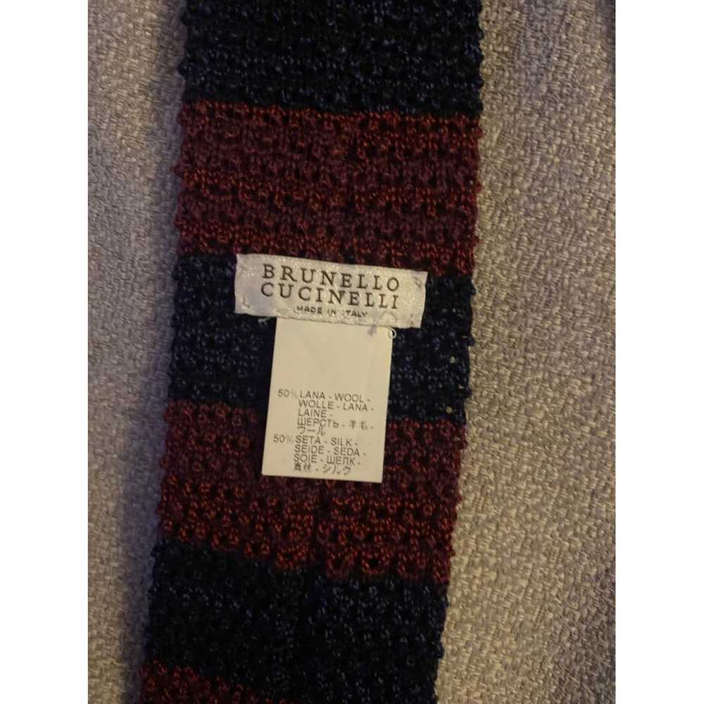 Brunello Cucinelli Silk tie - image 3