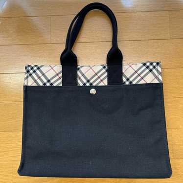 Burberry Blue Label Tote Bag Black