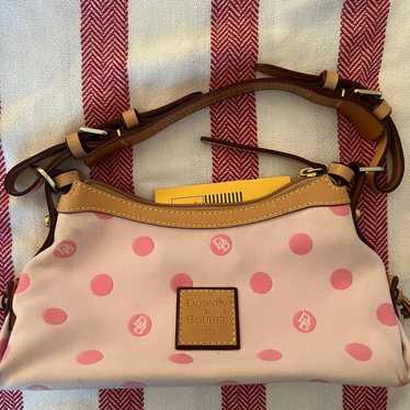 Dooney Bourke Pink Polka Dot shoulder bag - image 1