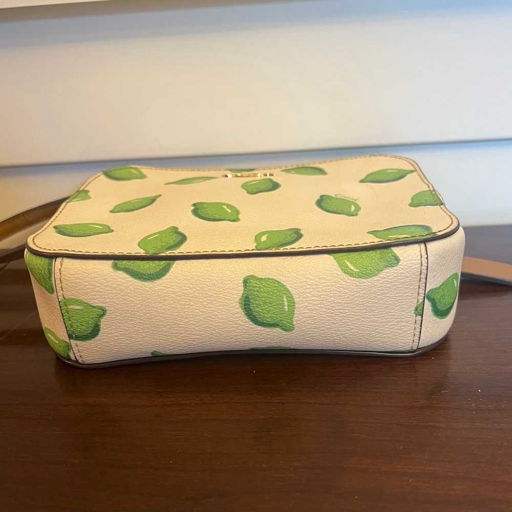 Coach Mini Camera Bag With Lime Print - image 7