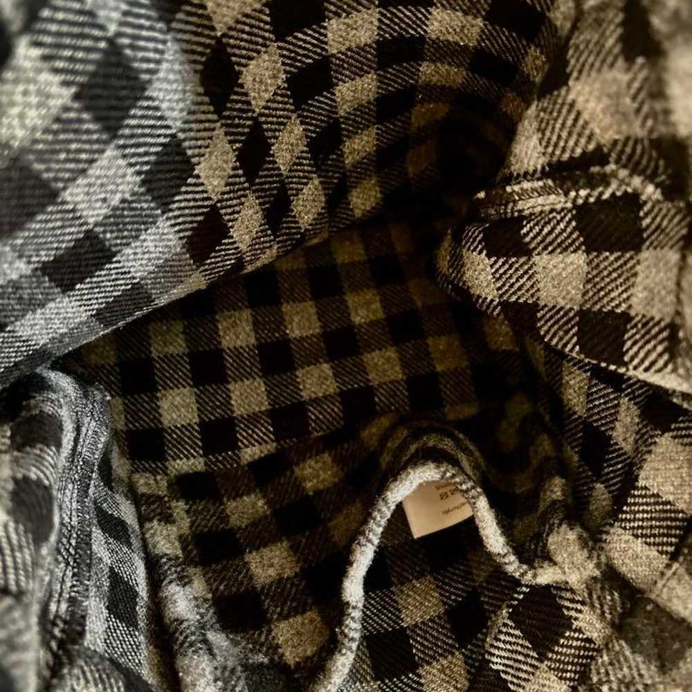 APC Wool Check Tote Bag - image 4