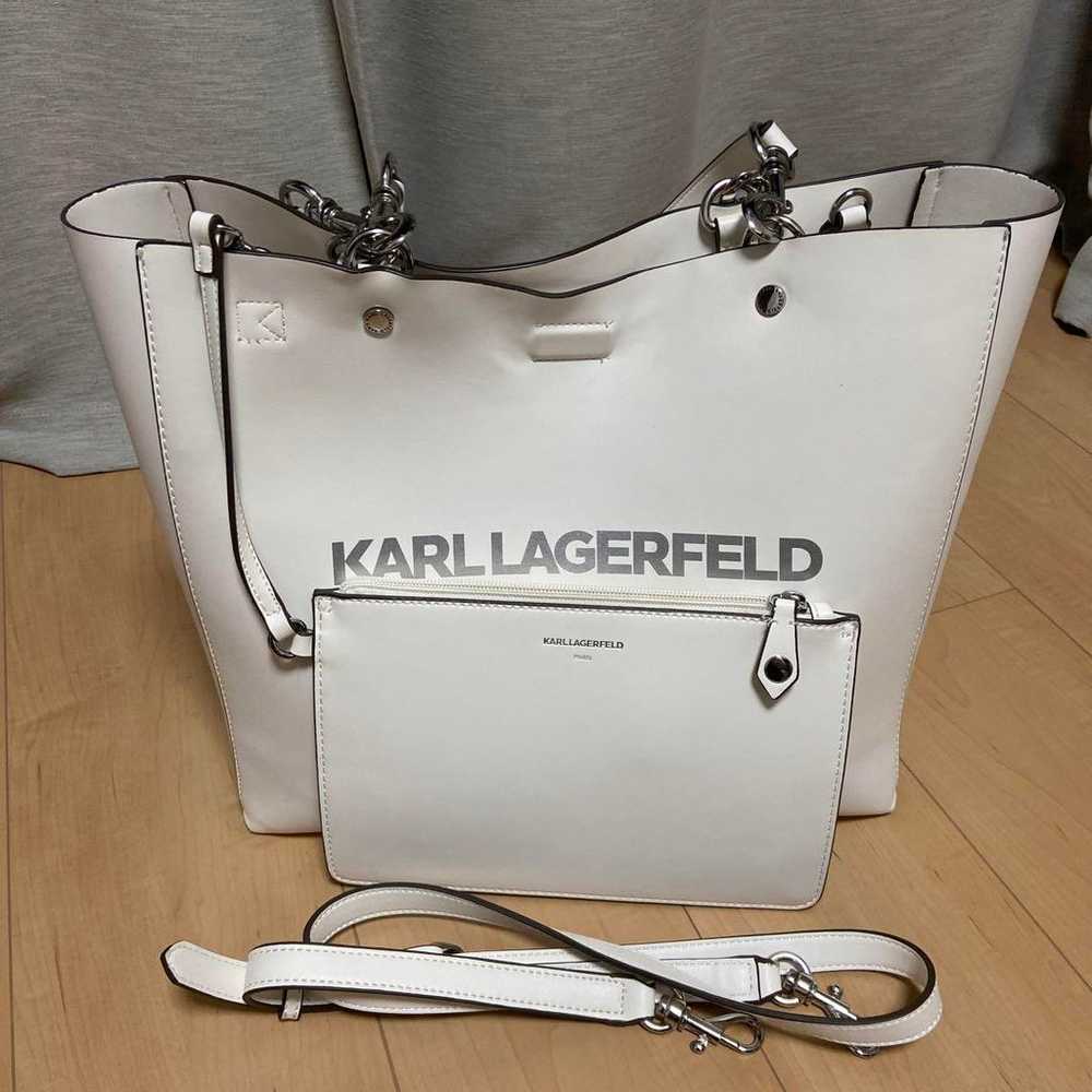 Karl Lagerfeld Tote Bag White - image 2