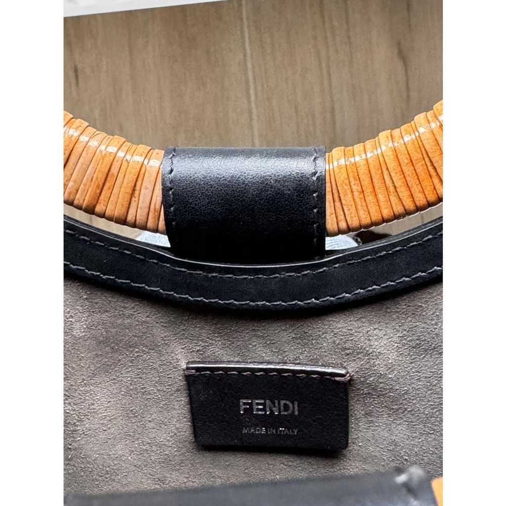 Fendi Runaway Shopping leather handbag - image 3