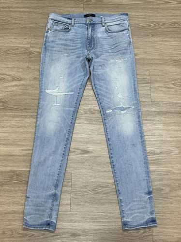 Amiri × Designer × Distressed Denim Amiri Plain L… - image 1