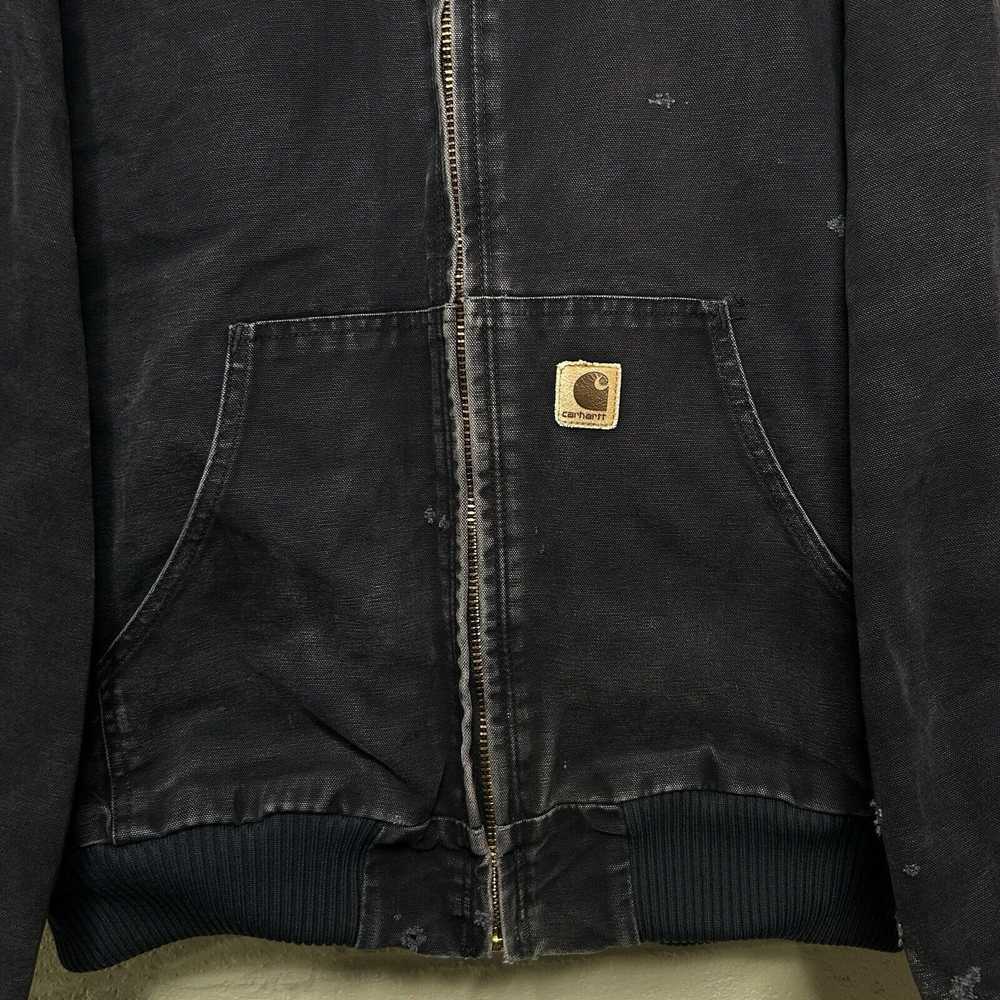 Carhartt Vintage Carhartt Quilt-Lined Jacket “Nav… - image 3