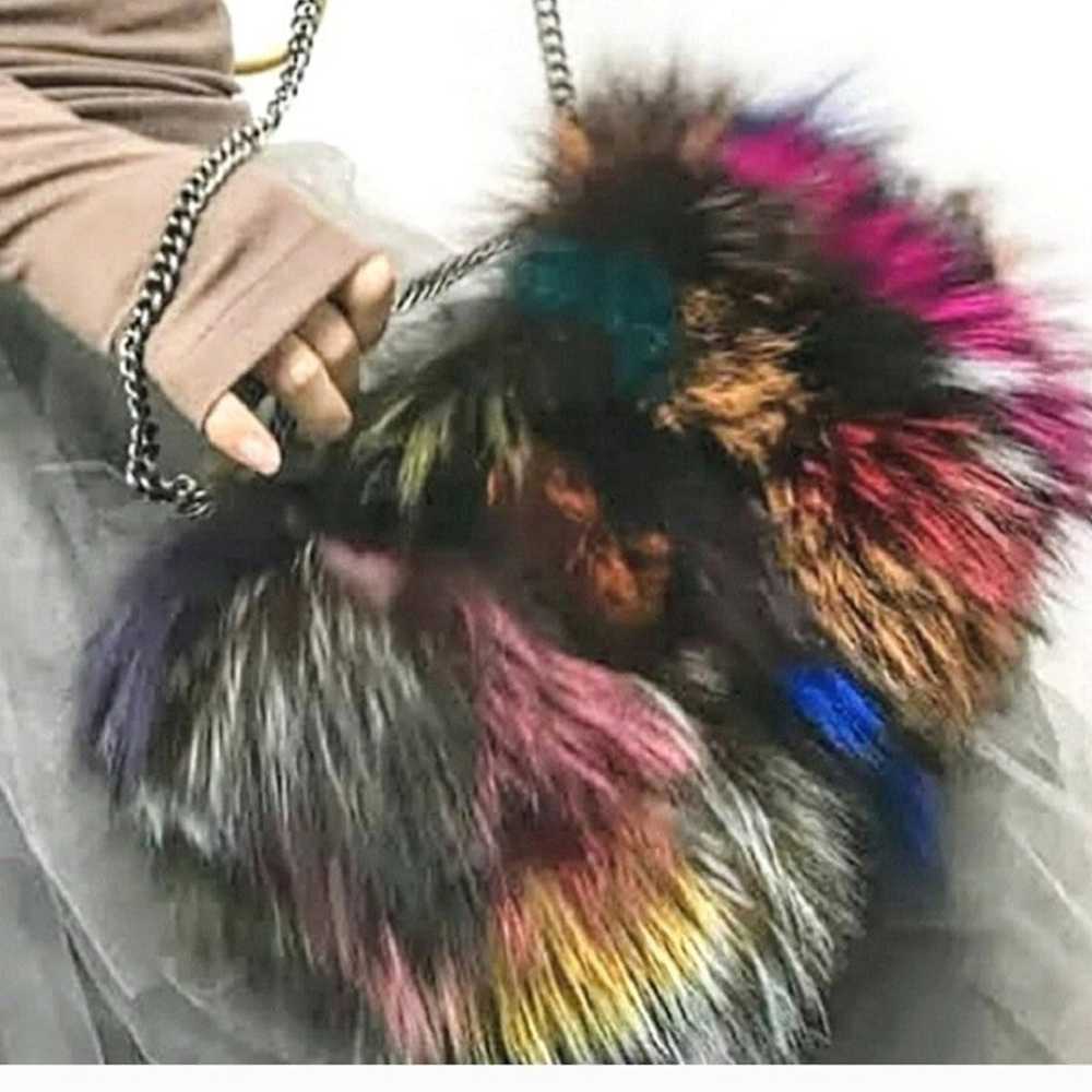 NEW Genuine Fox Fur Shoulder/Crossbody Bag!! - image 1