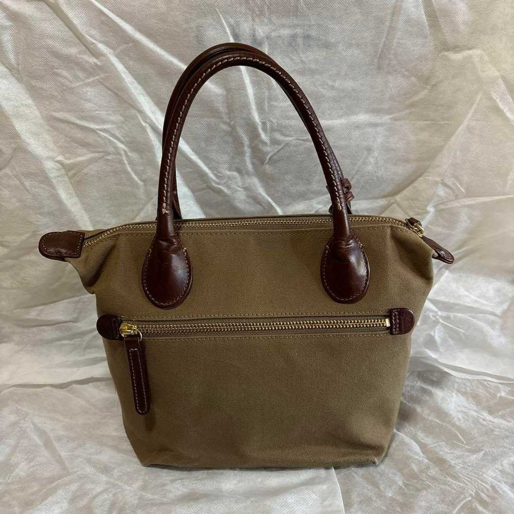 【Price Reduction】Canvas Leather Handbag - image 2