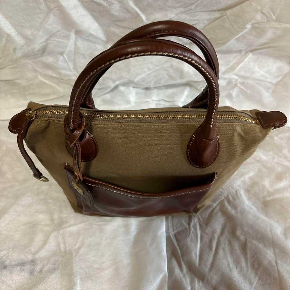 【Price Reduction】Canvas Leather Handbag - image 3