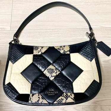 Coach Shoulder Bag Patchwork Canyon Quilt Chelsea… - image 1