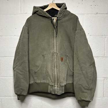 Carhartt Vintage Carhartt Hooded Duck Jacket “Army