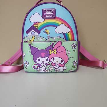 Loungefly Sanrio Hello Kitty My Melody Kuromi Slumber Party high quality Purple Mini Backpack