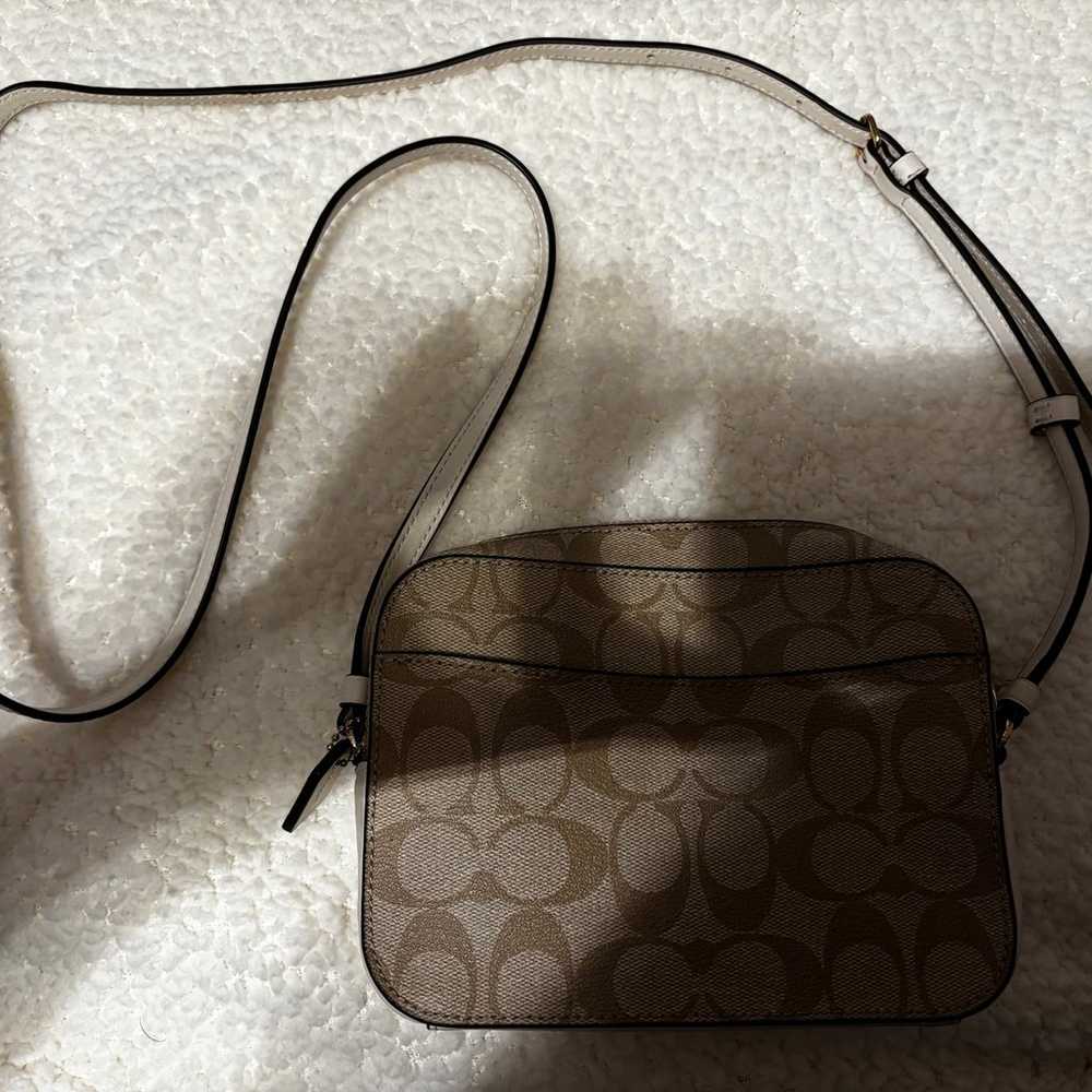 Authentic Coach Canvas Crossbody
Mini Camera Bag - image 2