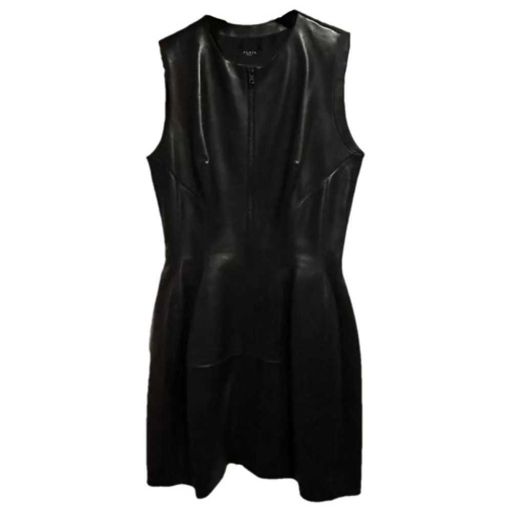 Alaïa Leather mini dress - image 1