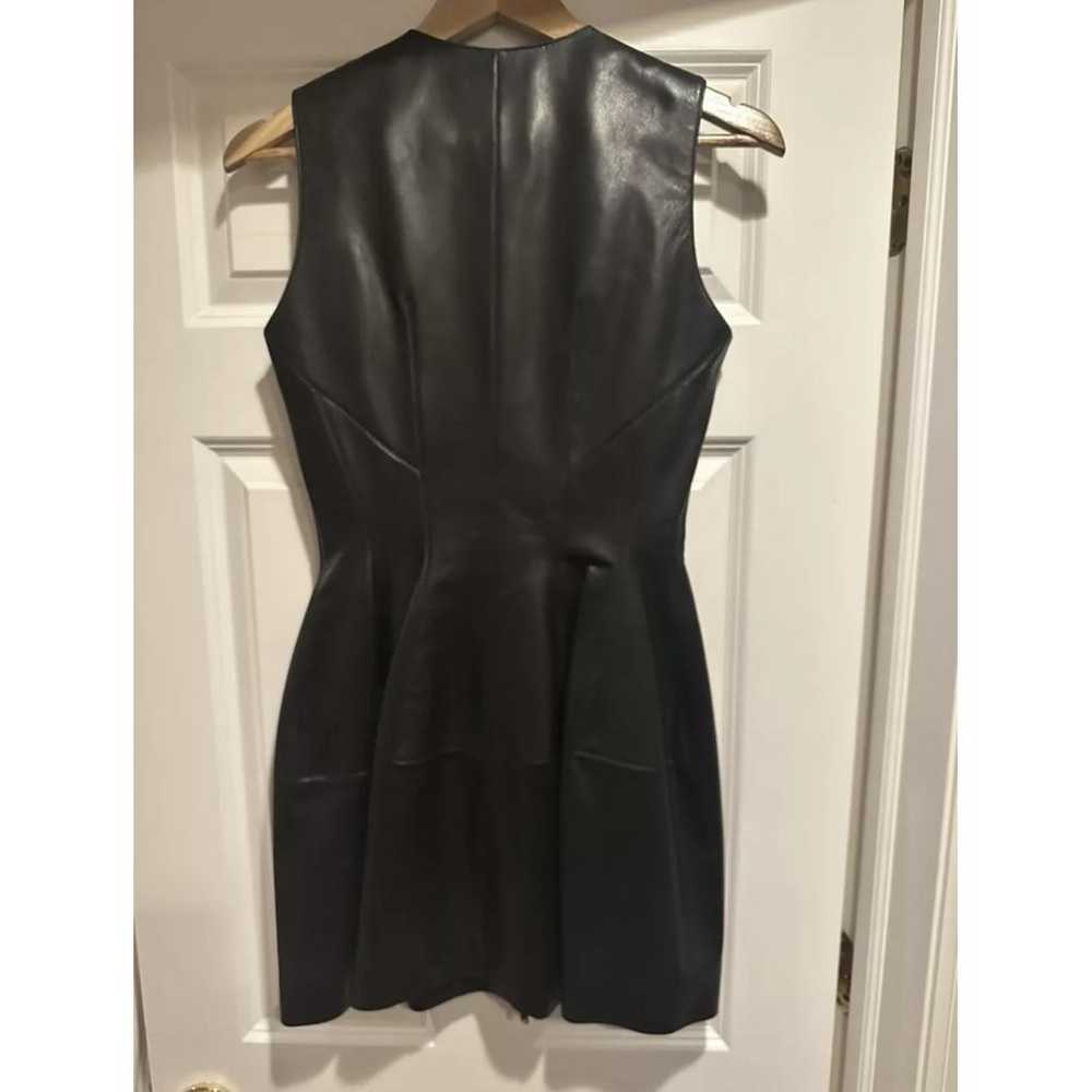 Alaïa Leather mini dress - image 3